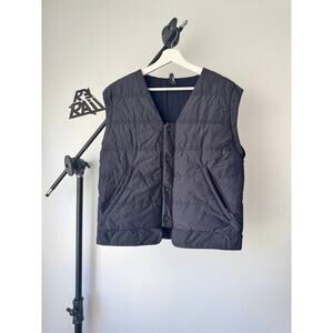 Damir Doma Silent Technical Quilted Vest Black